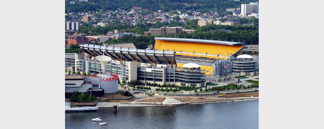 As part the owner’s periodic inspection requirements, Walter P Moore performed a structural assessment of Heinz Field, an NFL football stadium and home to the Pittsburgh Steelers. We documented existing conditions and identified items of concern warrantin