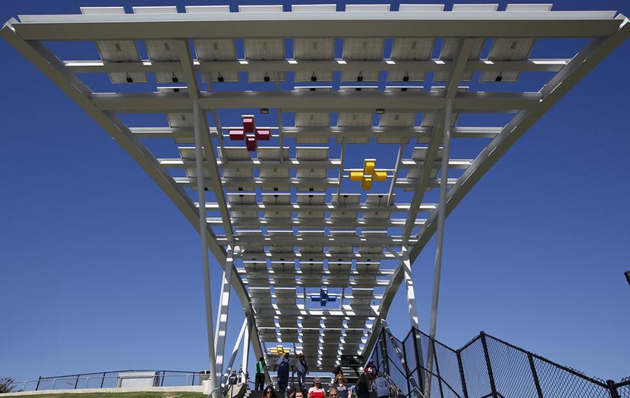 NRG Solar Panel Walkways