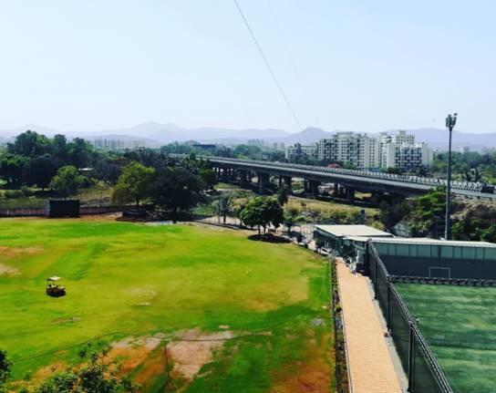 View from a balcony in Pune, India