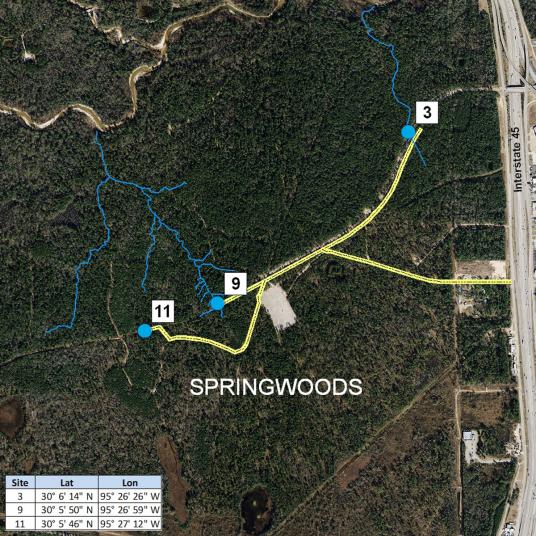 Springwoods Village Storm Water Monitoring Program